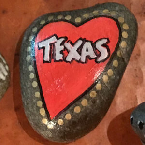 Texas Painted Rock